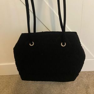 Vera Bradley quilted shoulder bag tote bag